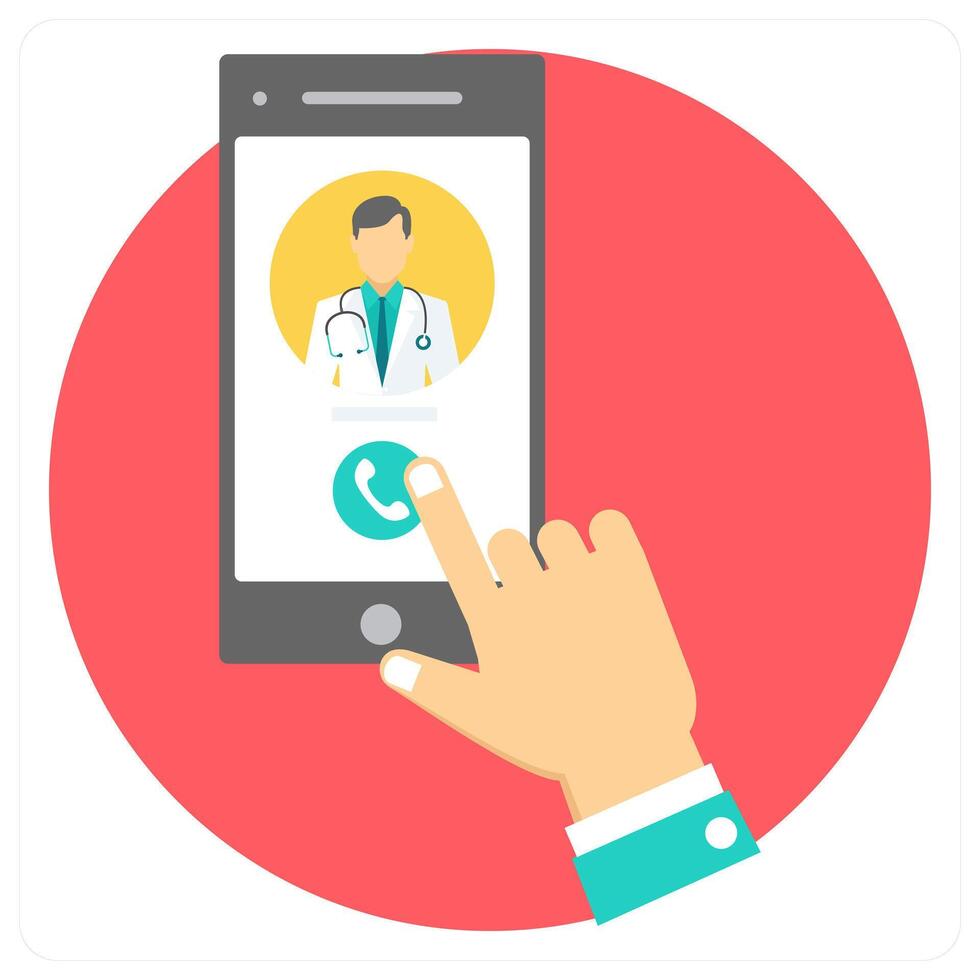 Search Doctor and find icon concept vector