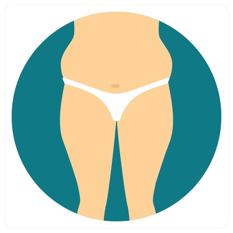 Obesity and heartcare icon concept vector