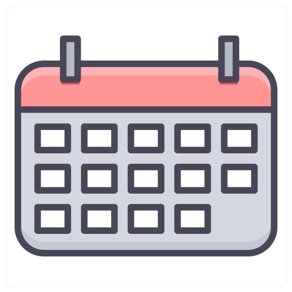Calendar and event icon concept vector
