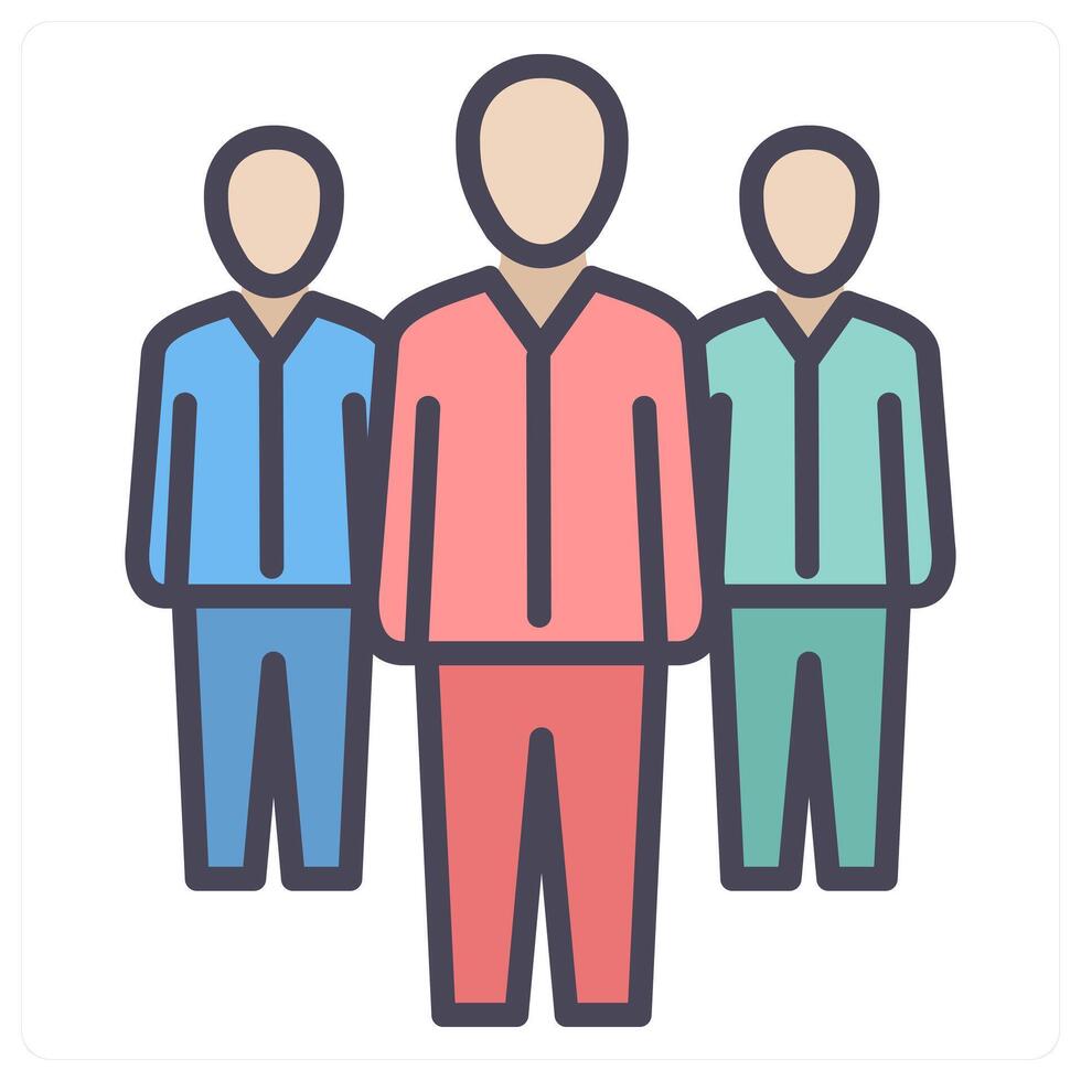 Team and user icon concept vector