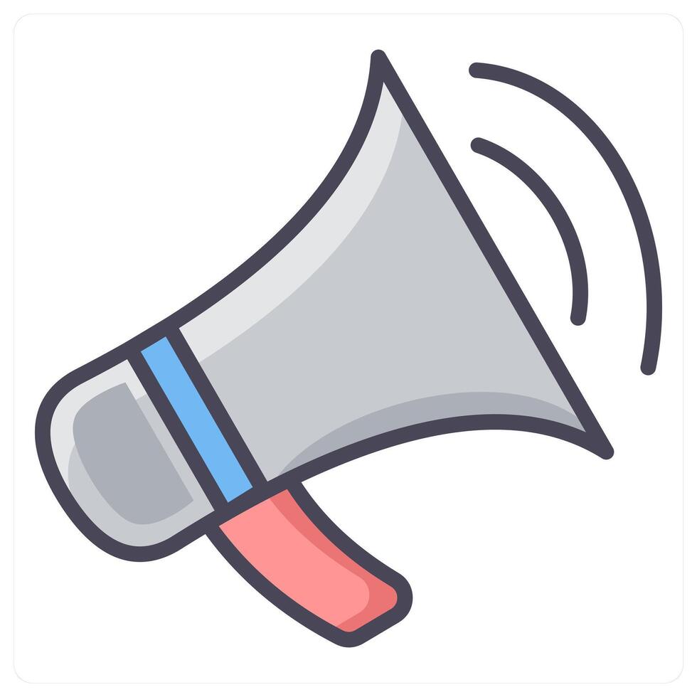 Promotion and bullhorn icon concept vector