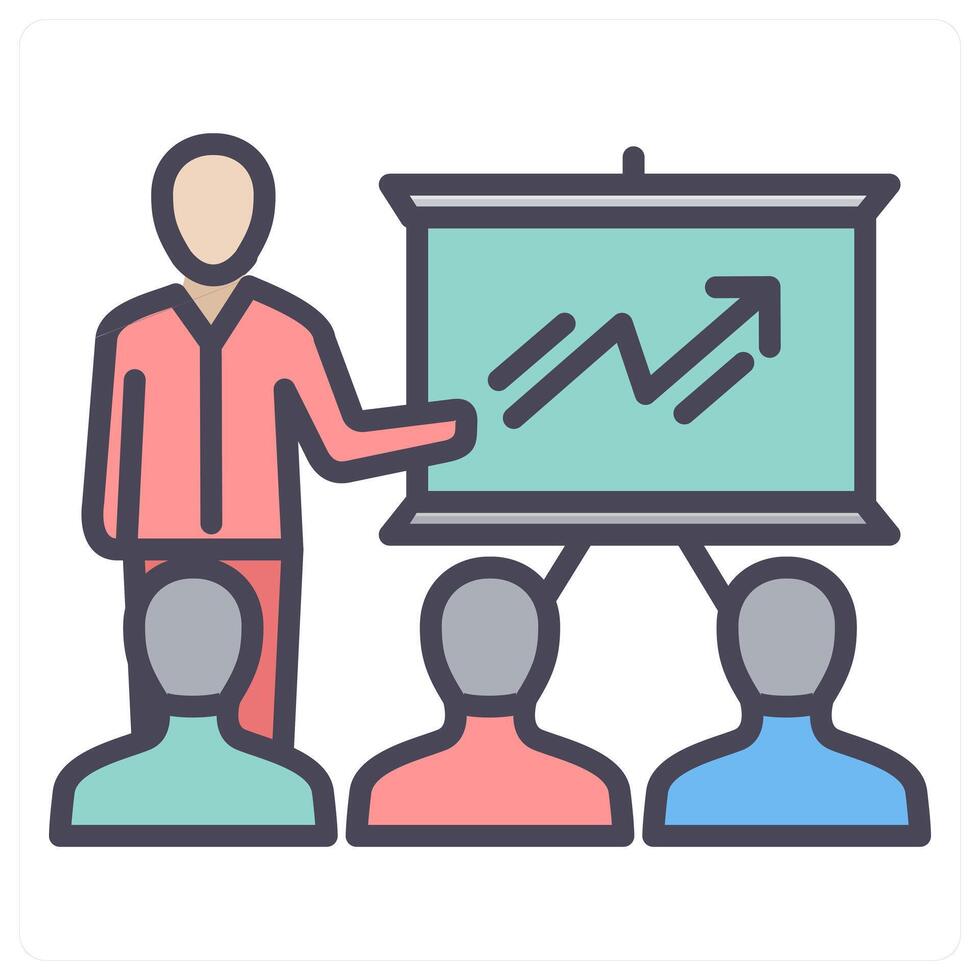Business Presentation and grapic icon concept vector