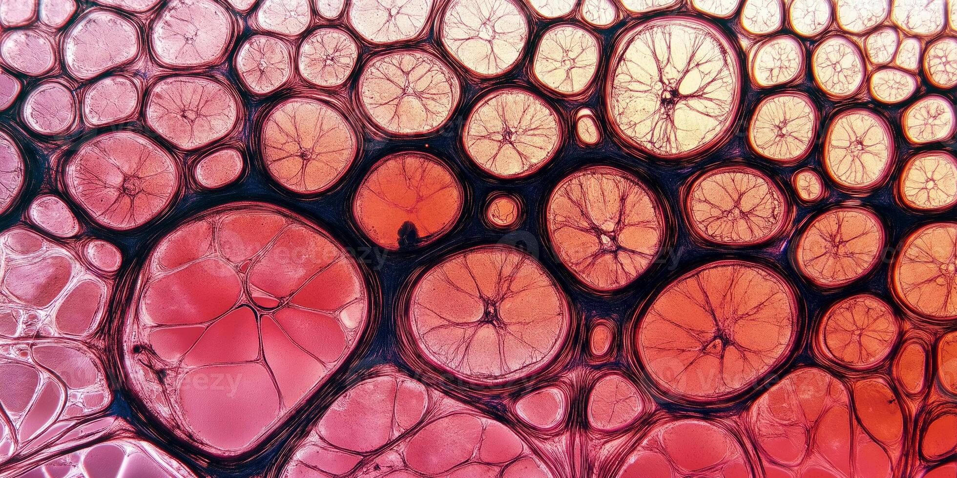 A close up of a red and pink flower photo