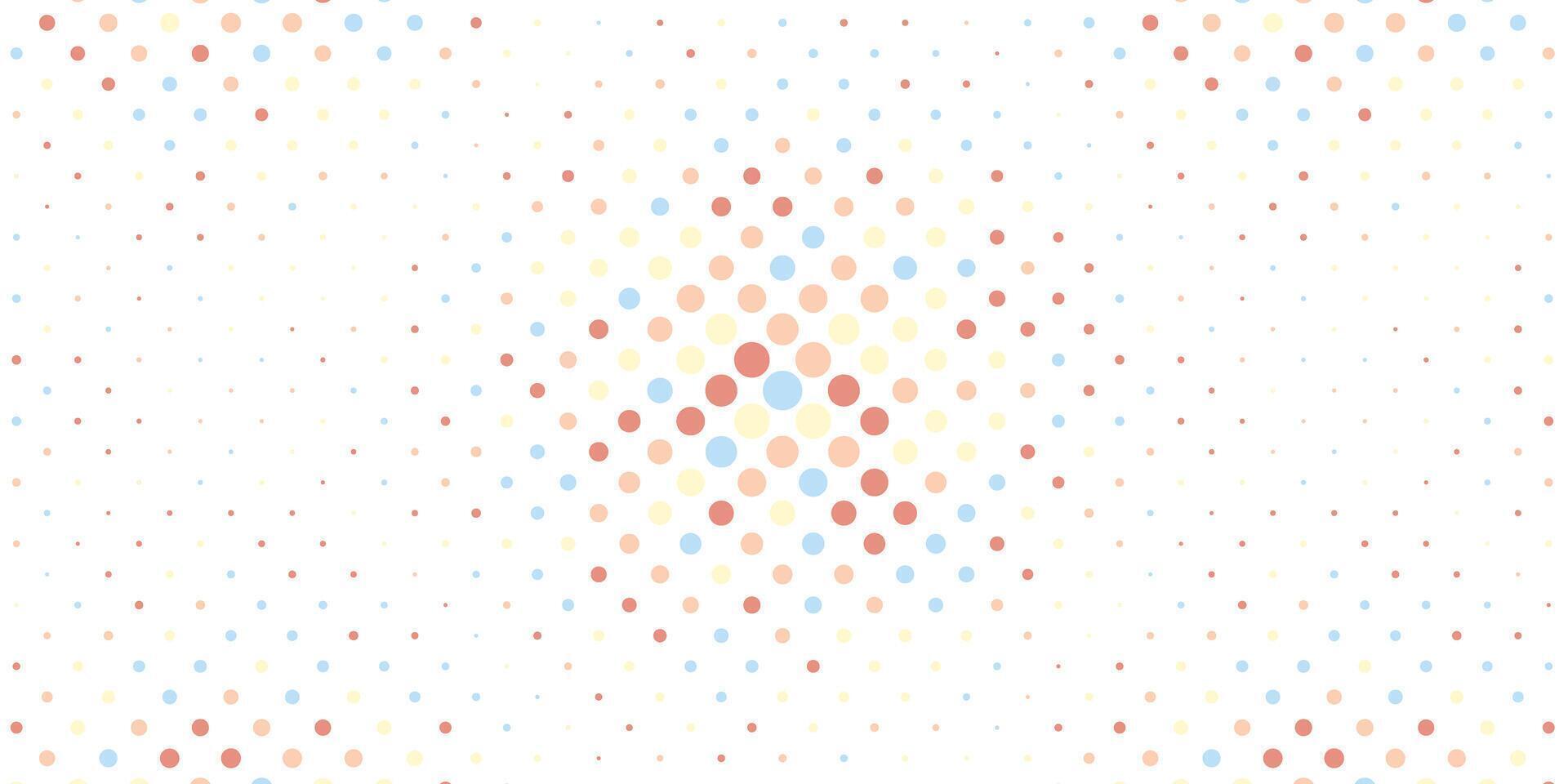 A white background with a pattern of dots vector