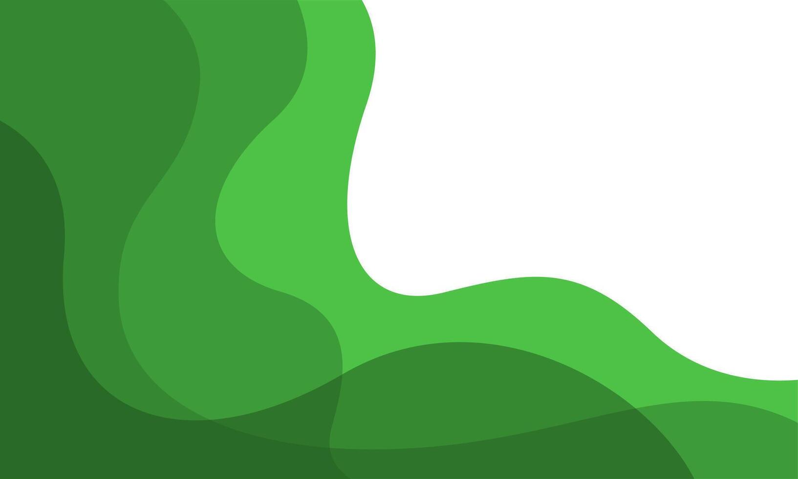 wave green and white background vector