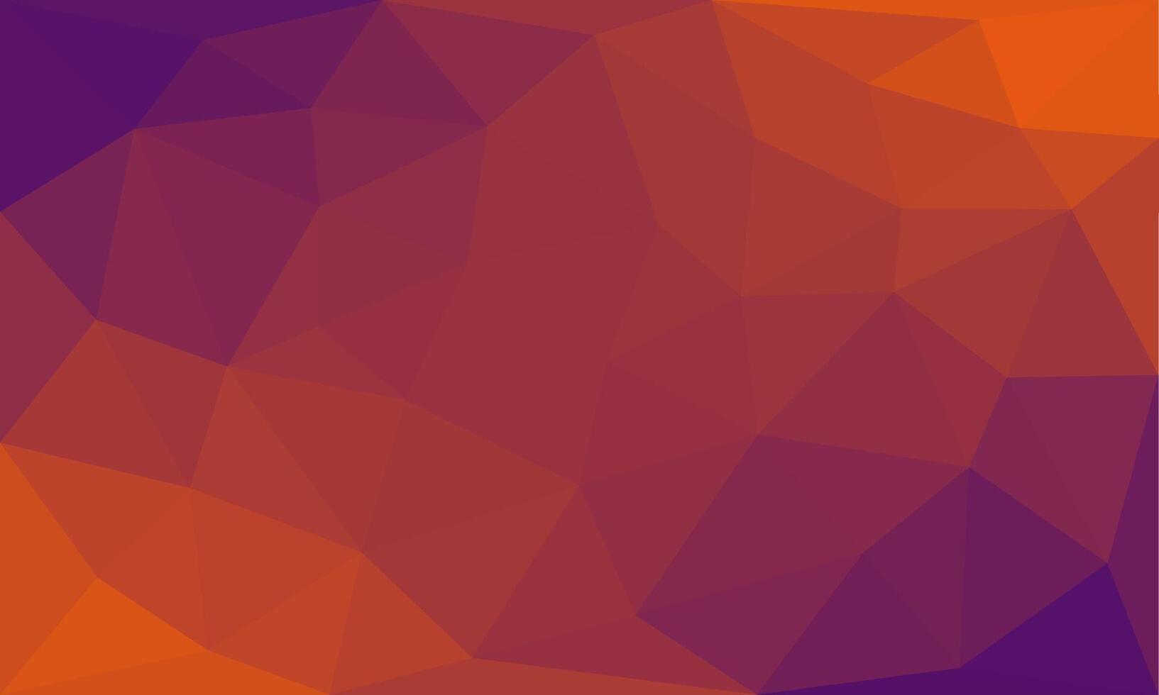 Abstract geometric pattern background. Modern polygon shapes with purple and orange gradient texture vector