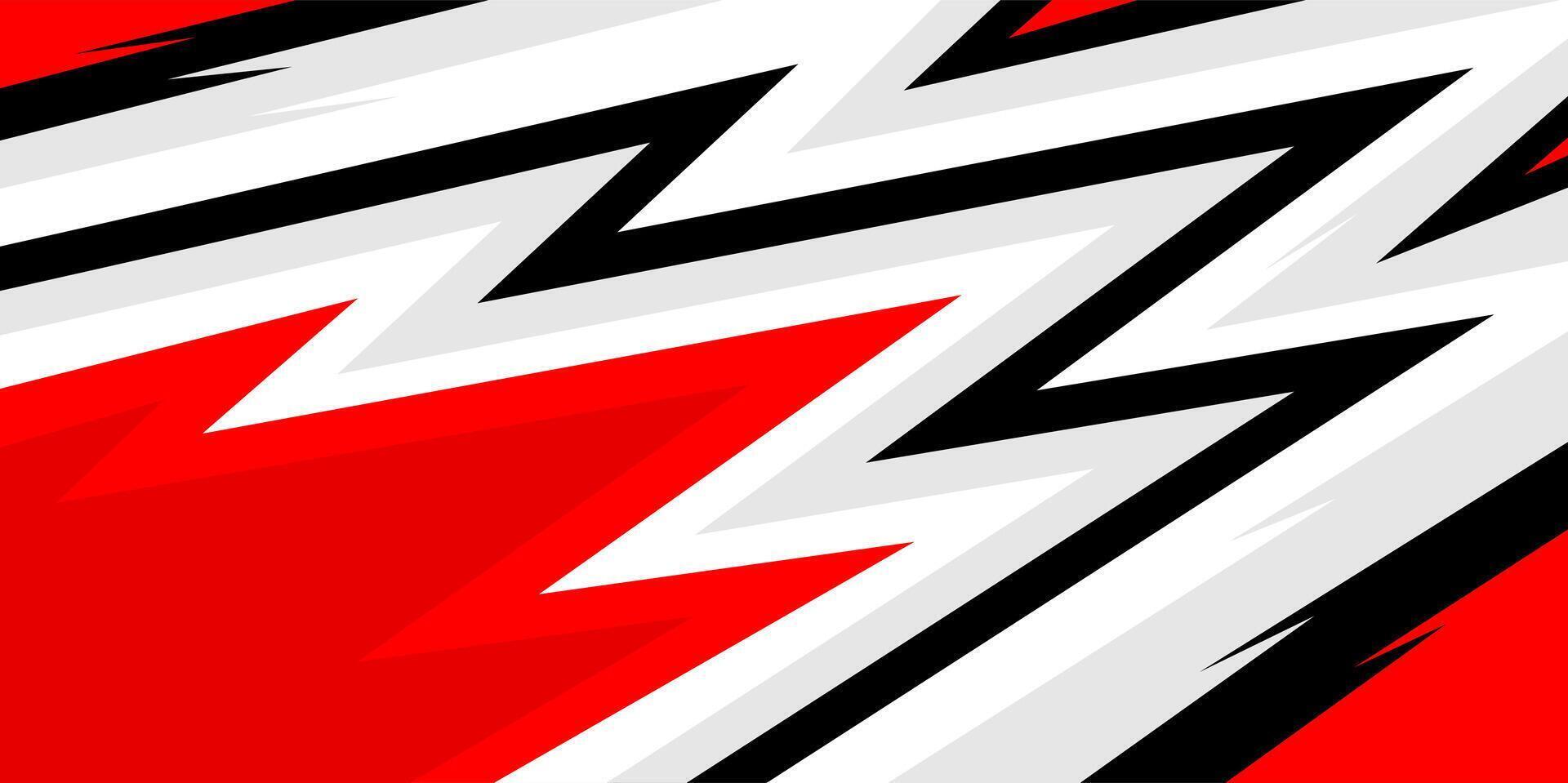 racing stripes red decals wrapping car vector