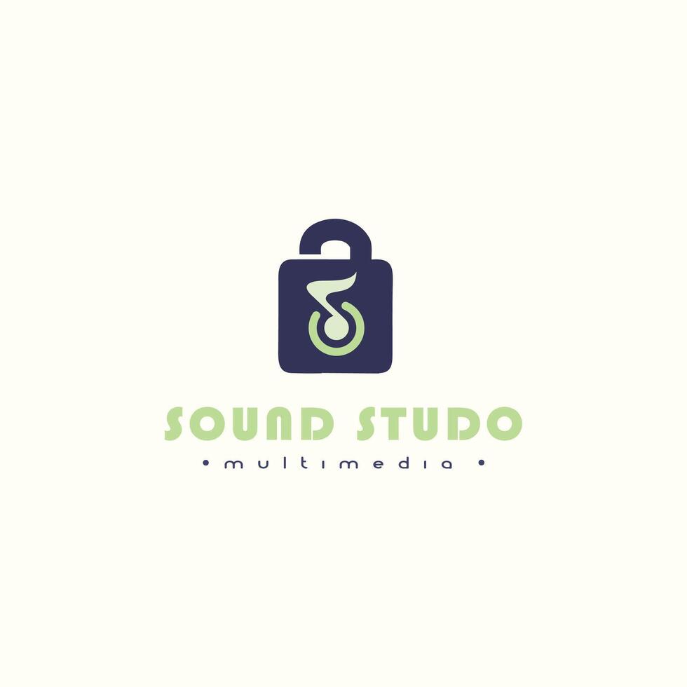 Music Studio Logo vector
