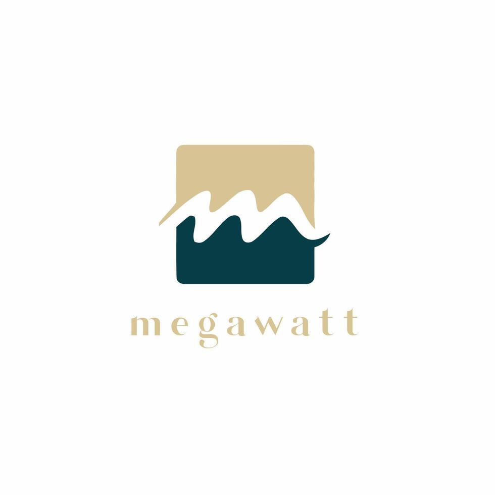 MW and WM Logo Architects vector