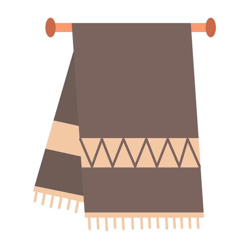 Bath and sauna towel. extensions. vector