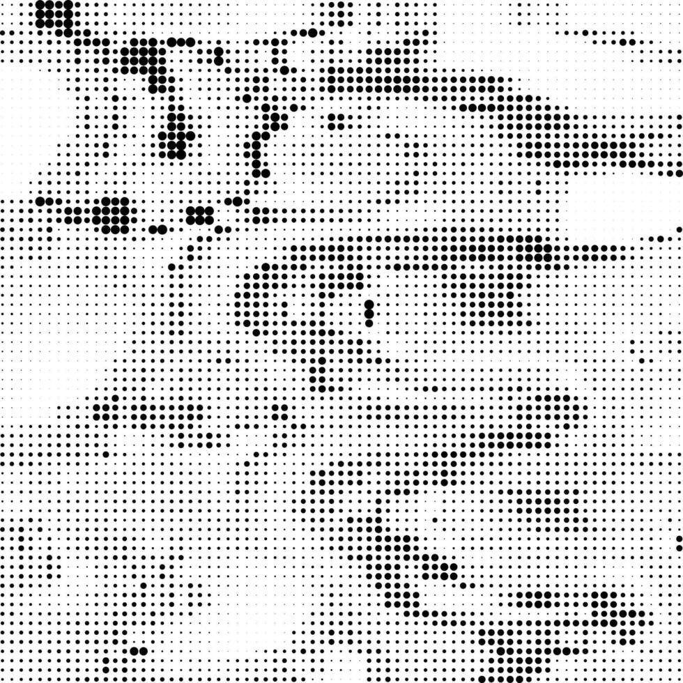 Halftone Dark Pattern. vector