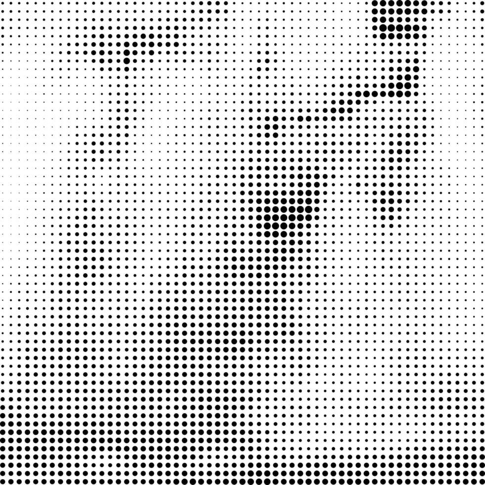 Abstract Halftone Pattern. vector