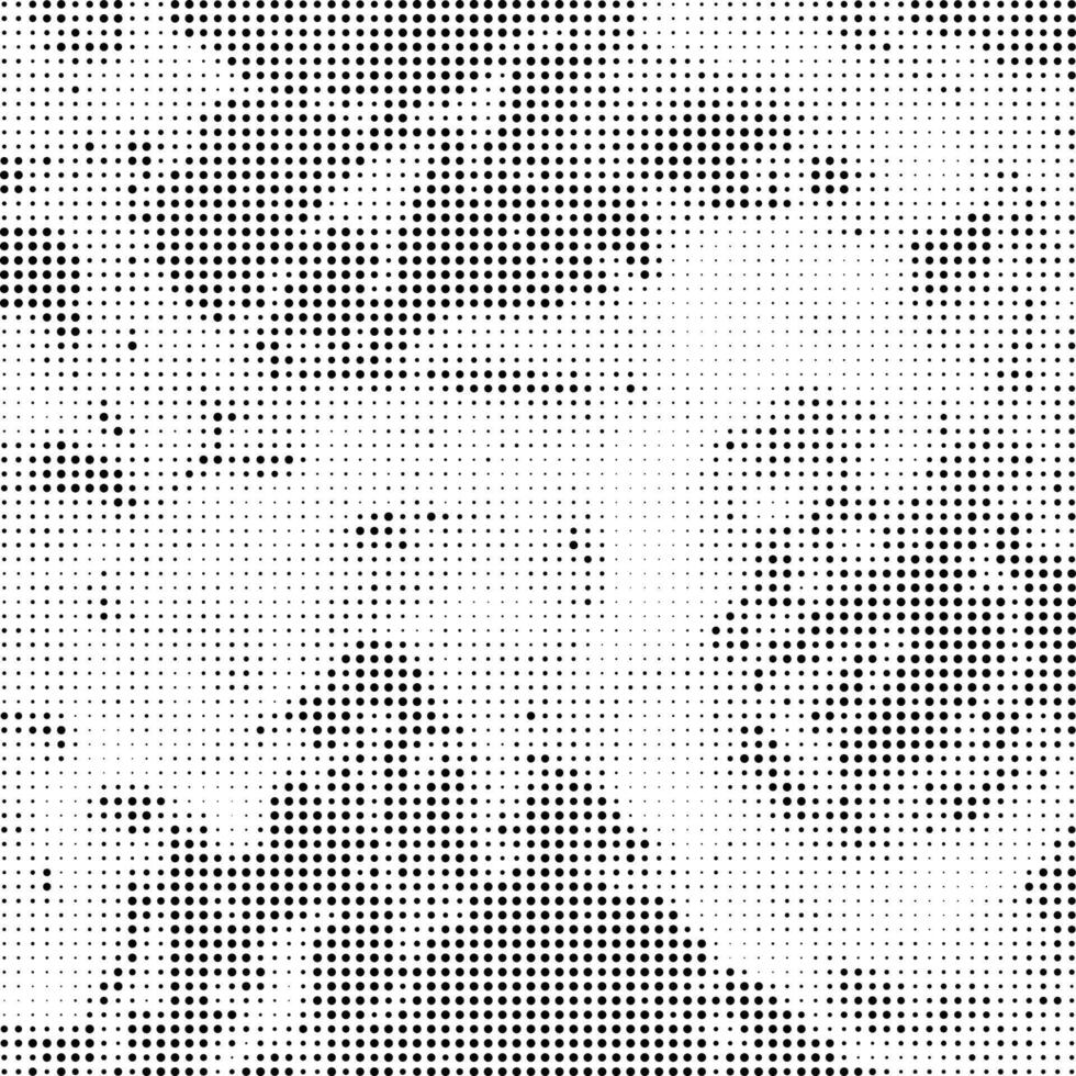 Set of Black Dots. vector