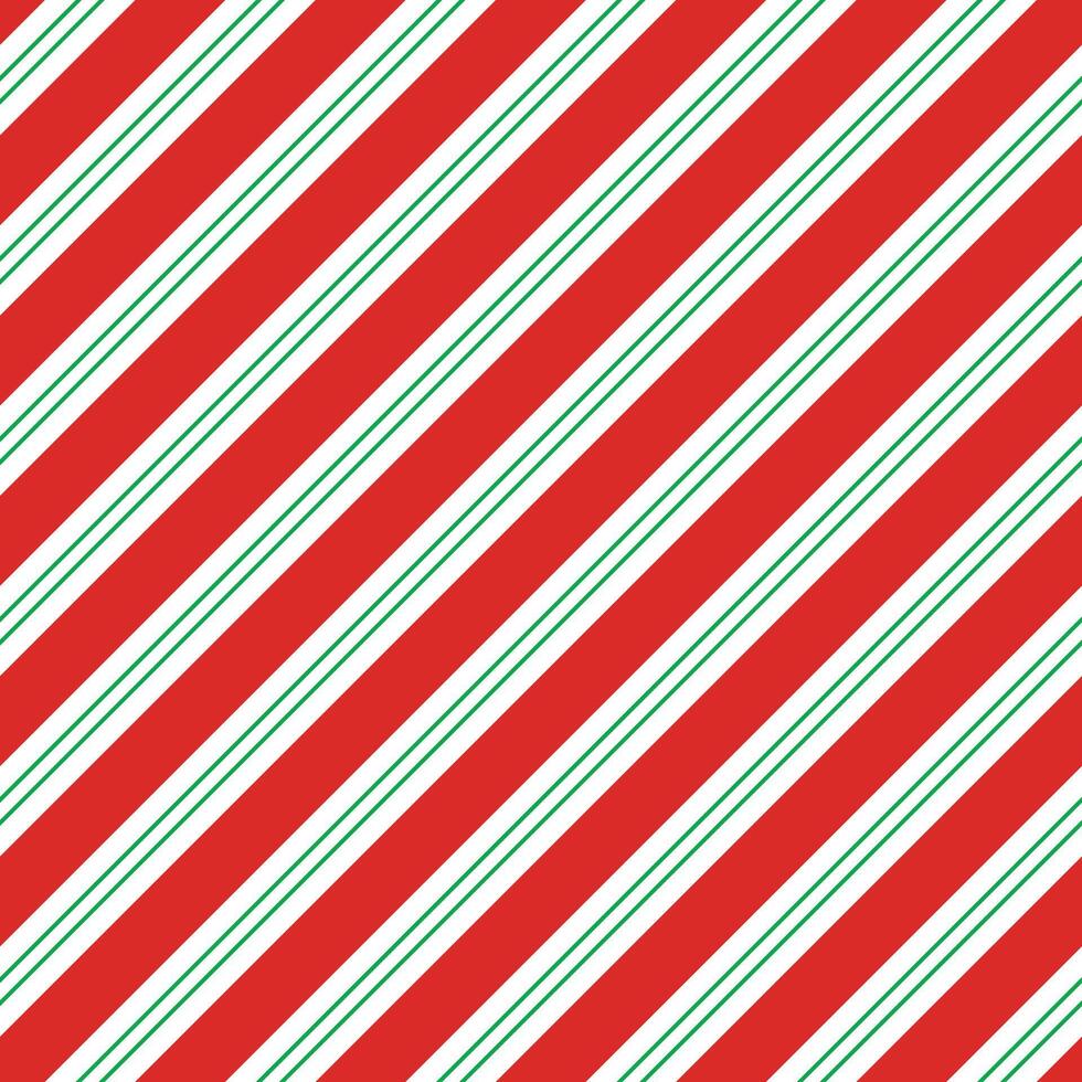 Candy cane background. Diagonal stripes seamless pattern. Peppermint wrapping texture. Red candy cane stripes. illustration vector