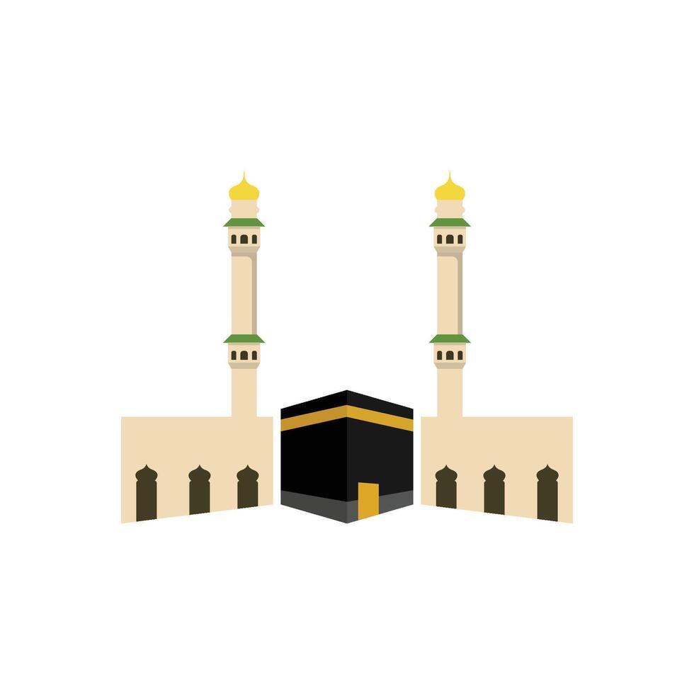 kaaba illustration icon vector