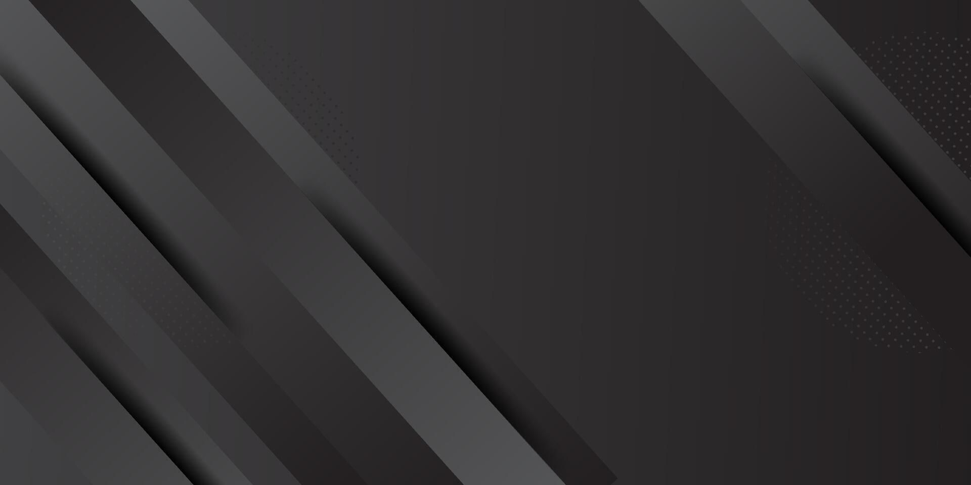 Luxury abstract background with gray and black gradient with shadow. Abstract rectangle box with simple background for banner, flyer, presentation design and business card. Eps10 vector
