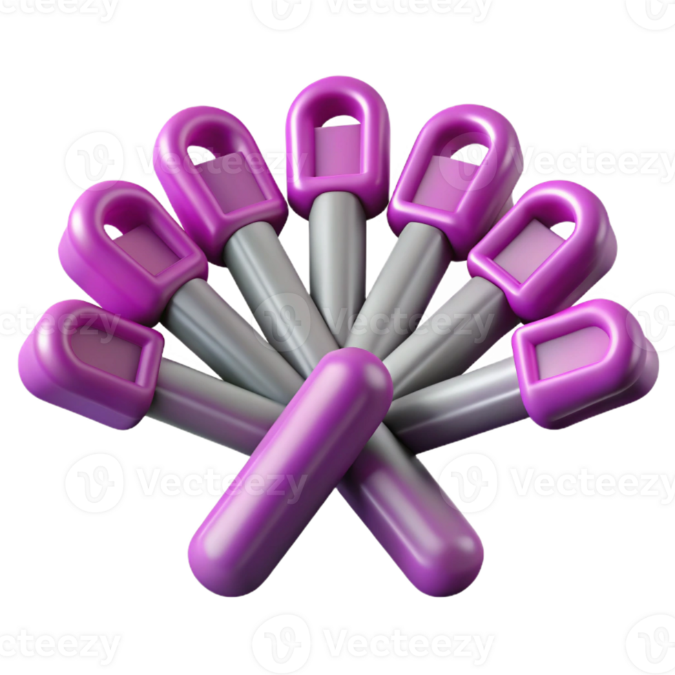 Purple and Gray 3D Render Abstract Background png