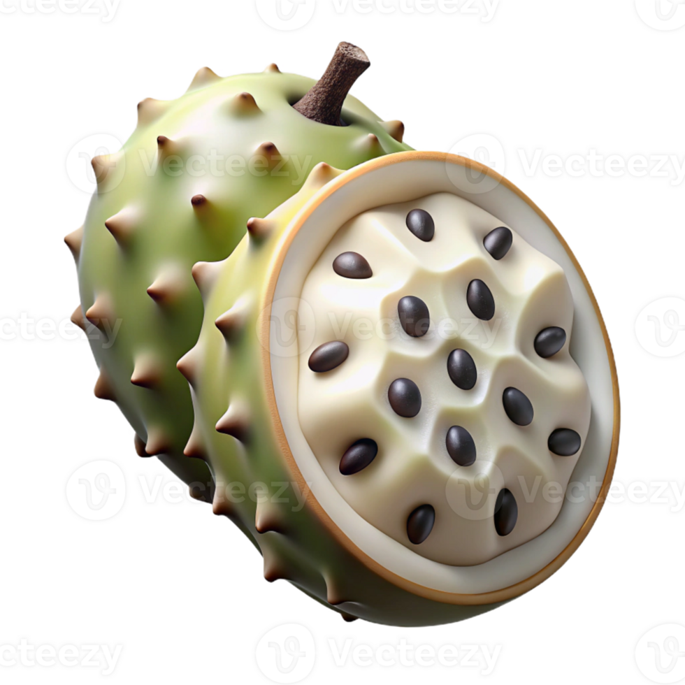 3D Render of Exotic Fruit png