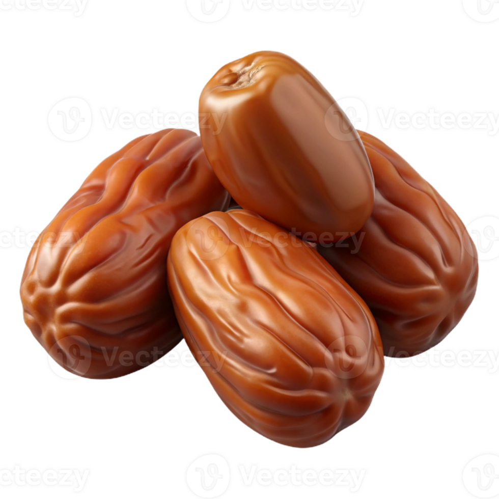 3D Render of Sweet Dates Fruit png