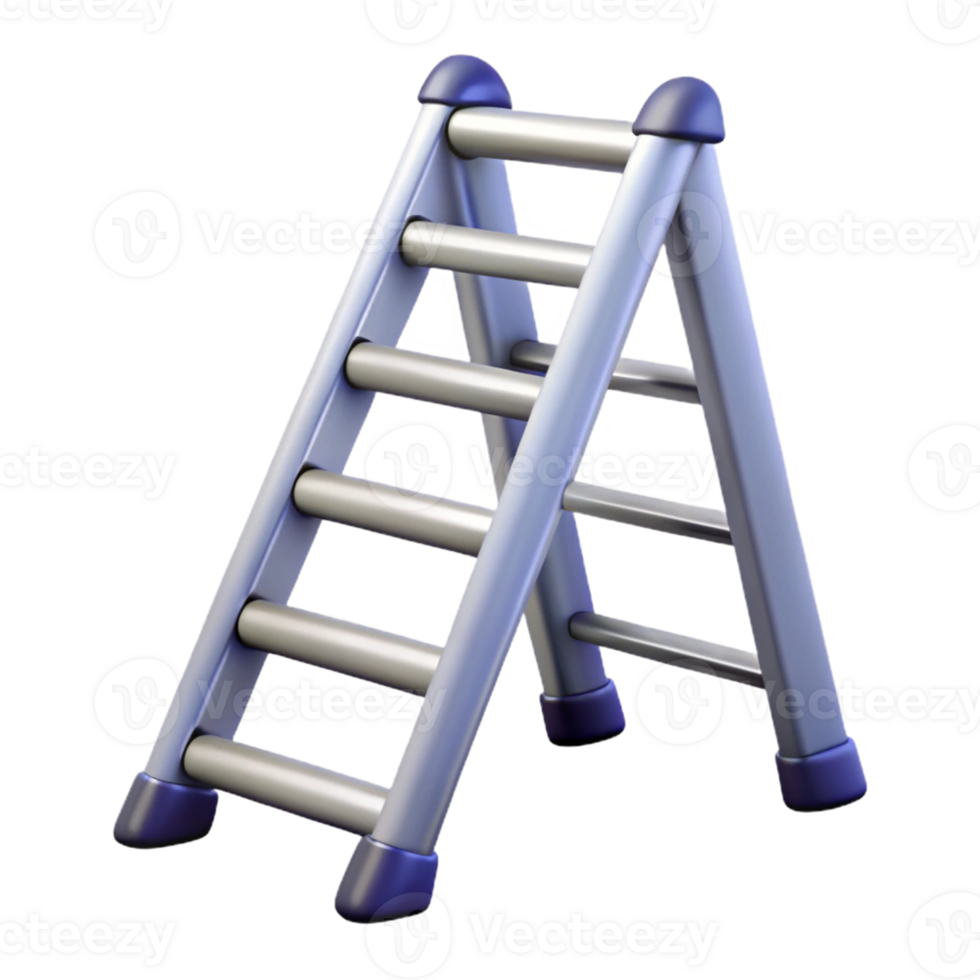 3D Model of a Stepladder png