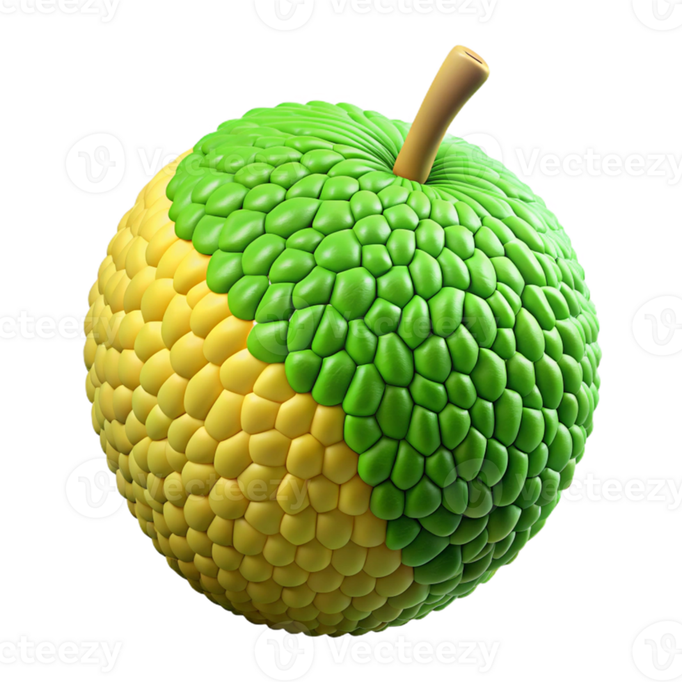 3D Render of a Unique Fruit png