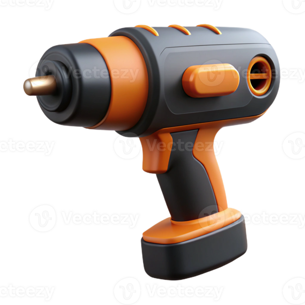 3D Render of Cordless Drill png
