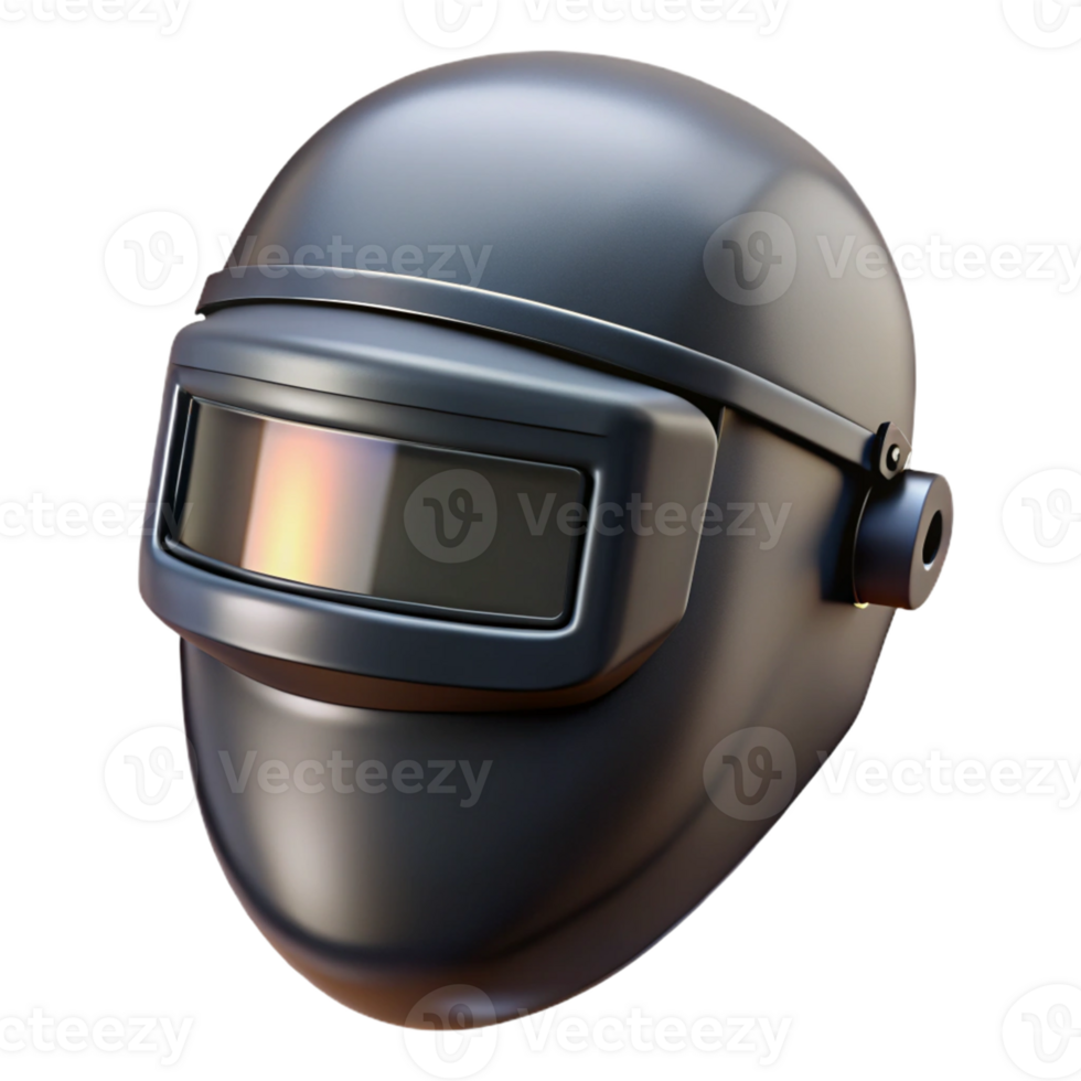 3D Render of Welding Helmet png