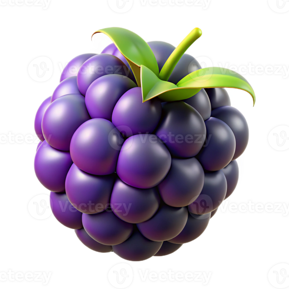 3D Render of a Blackberry png