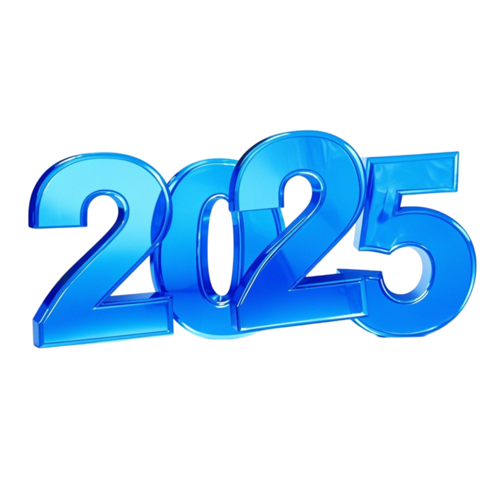 2025 new year logo png