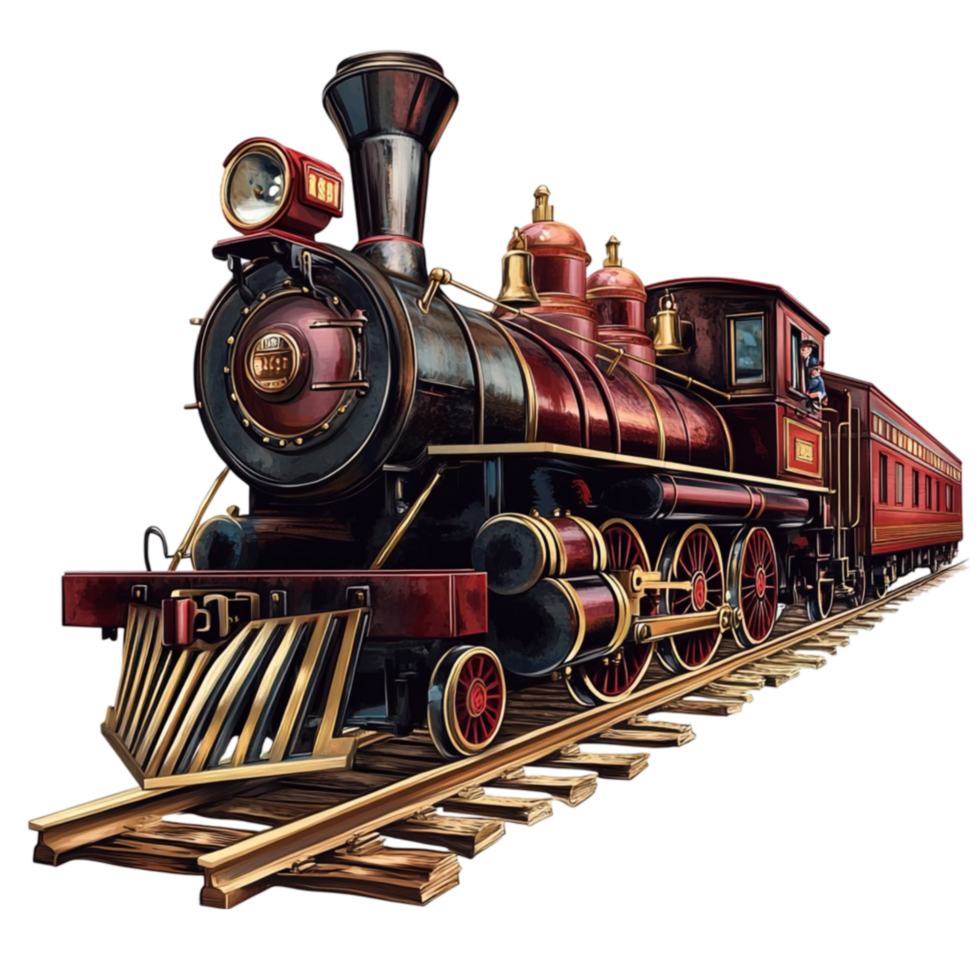 A train is shown in this illustration png