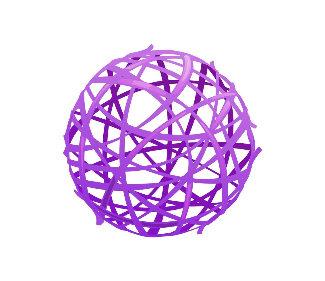 Lavender cosmetics ball for flower oil perfume vector
