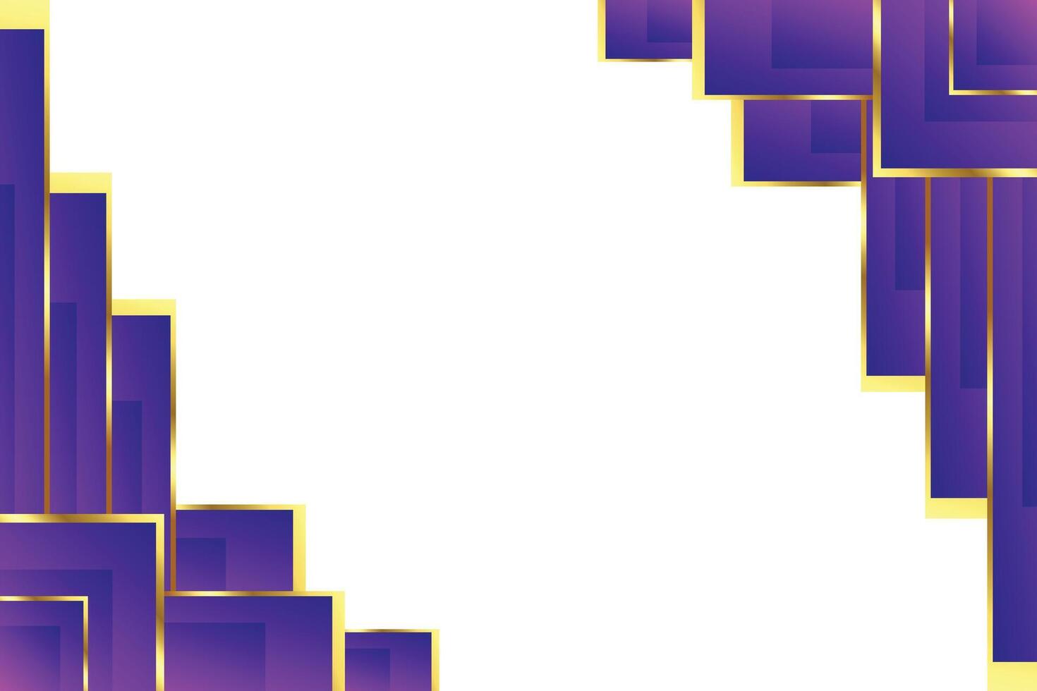 gradient purple with luxury geometric white background vector