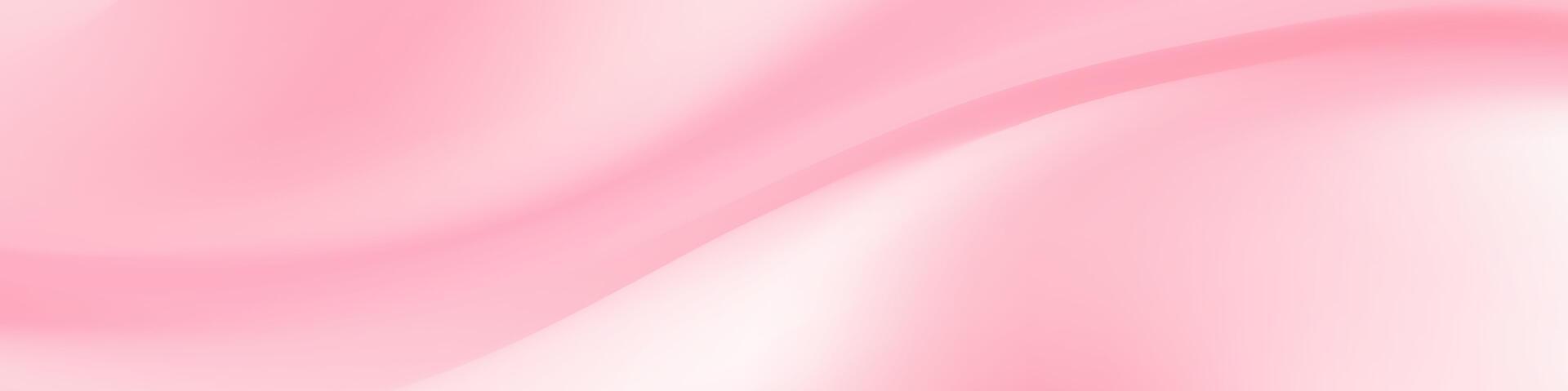 Abstract Pink Gradient Background, Soft Curves, Smooth Texture, Gentle Hues, vector