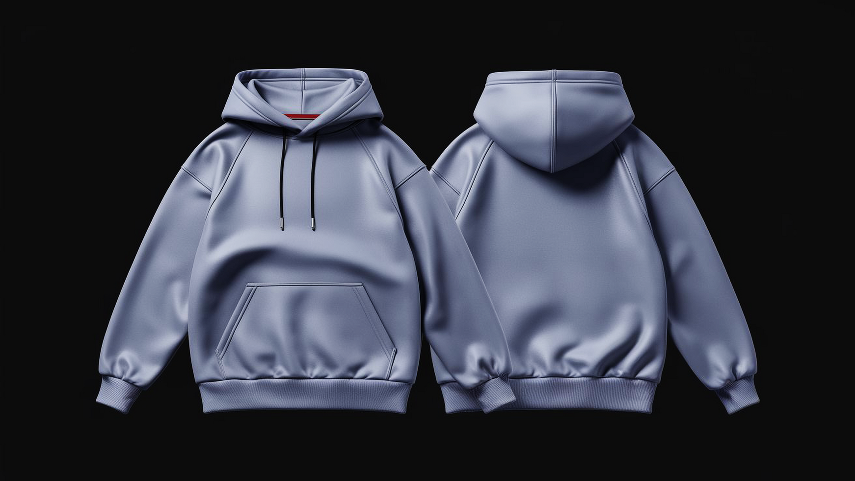 Longsleeve Hoodie Mockup for Casual Wear and Product Advertising Photography psd