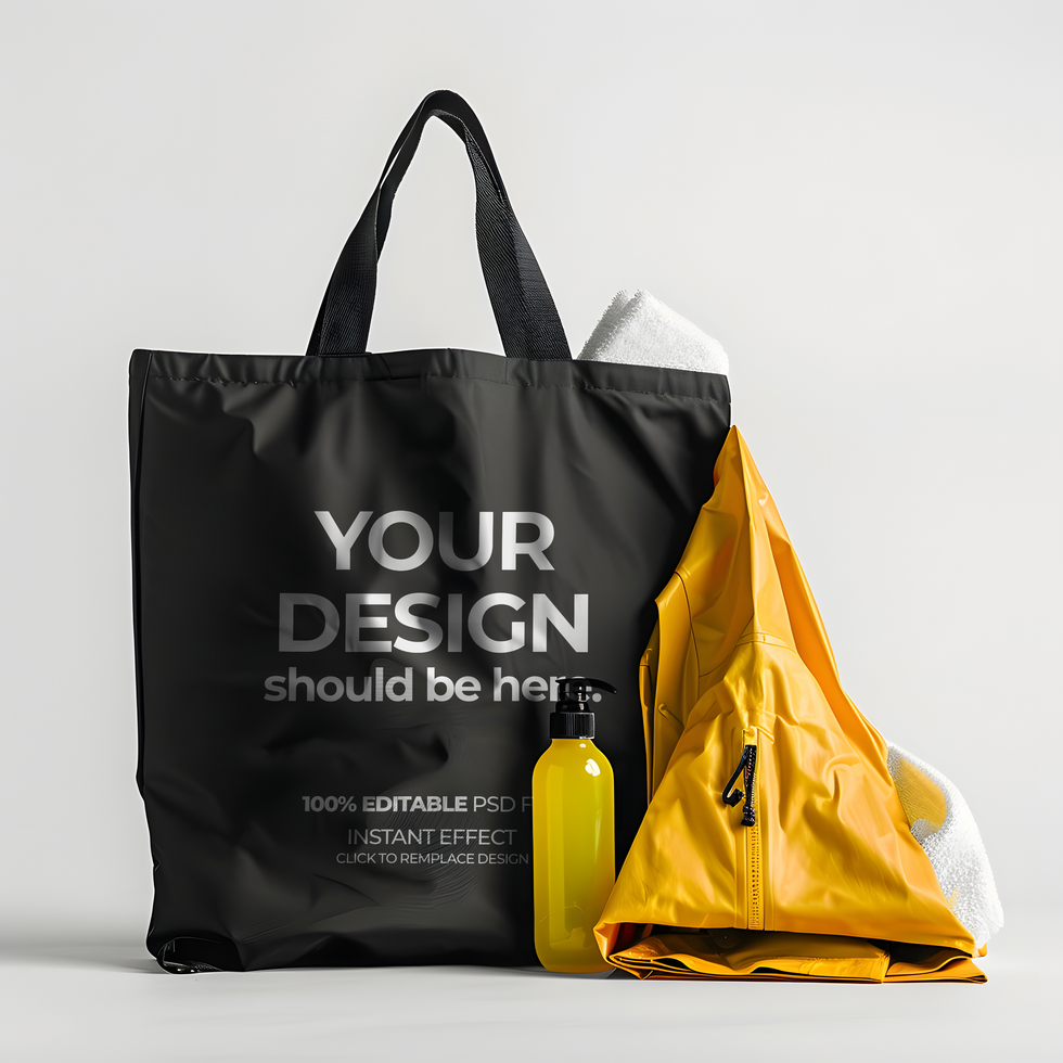 User-Friendly Tote Bag Mockup for Branding Needs psd