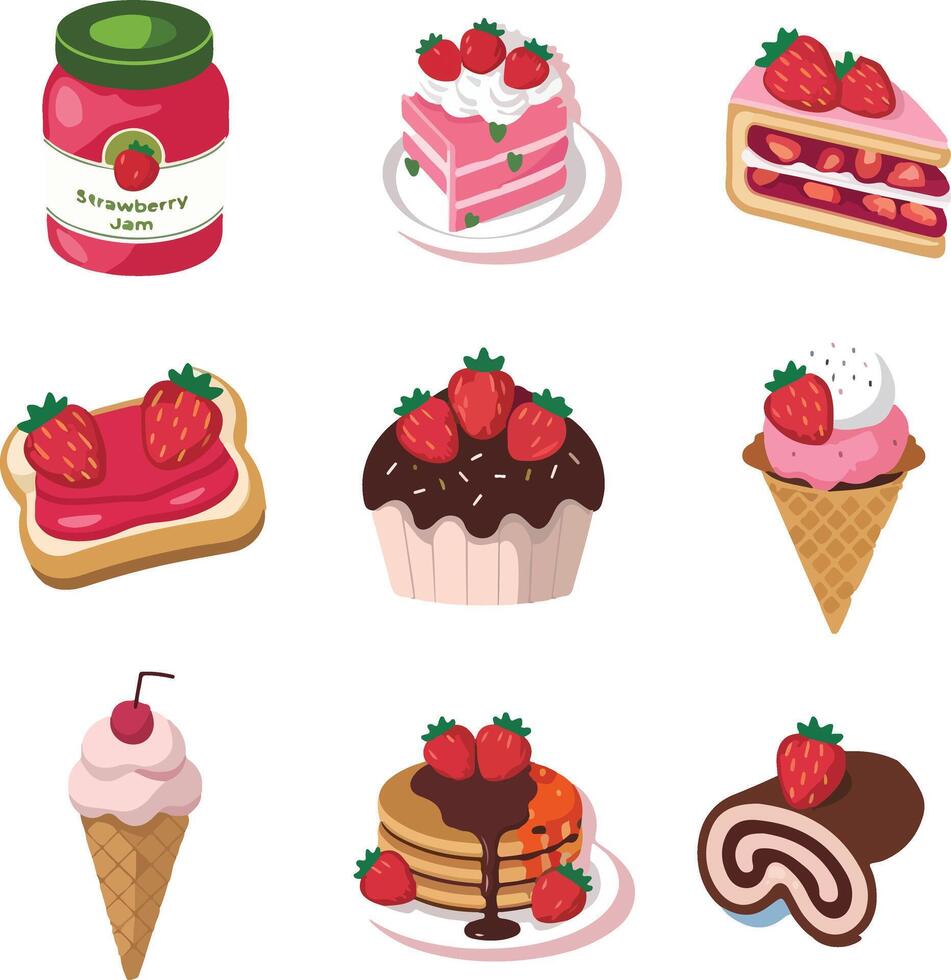 Charming Bakery Sticker Labels for Homemade Treats, Cakes, and Gift Boxes vector