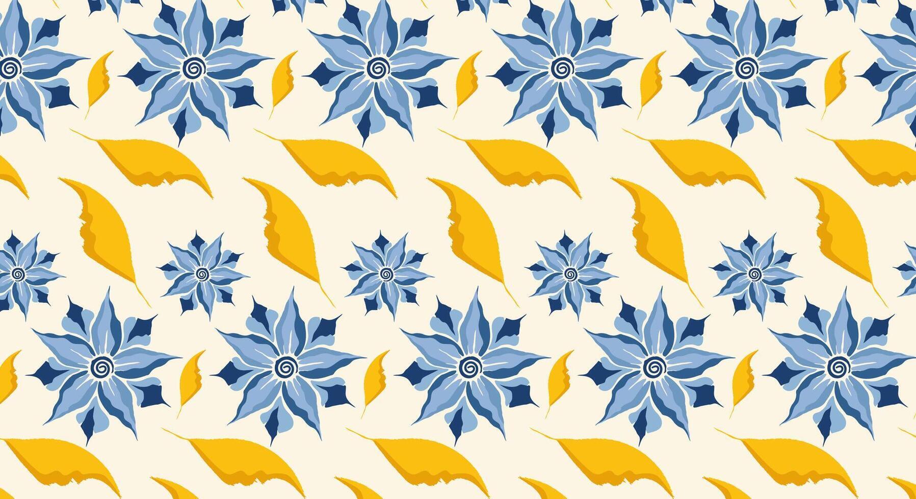 Seamless decorative floral pattern. Seamless pattern for beauty products or other. vector