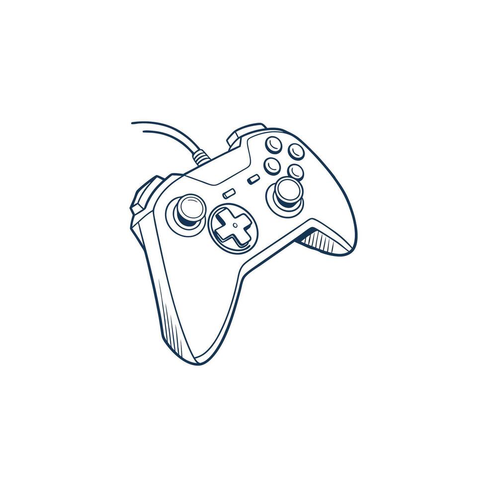game controller icon vector