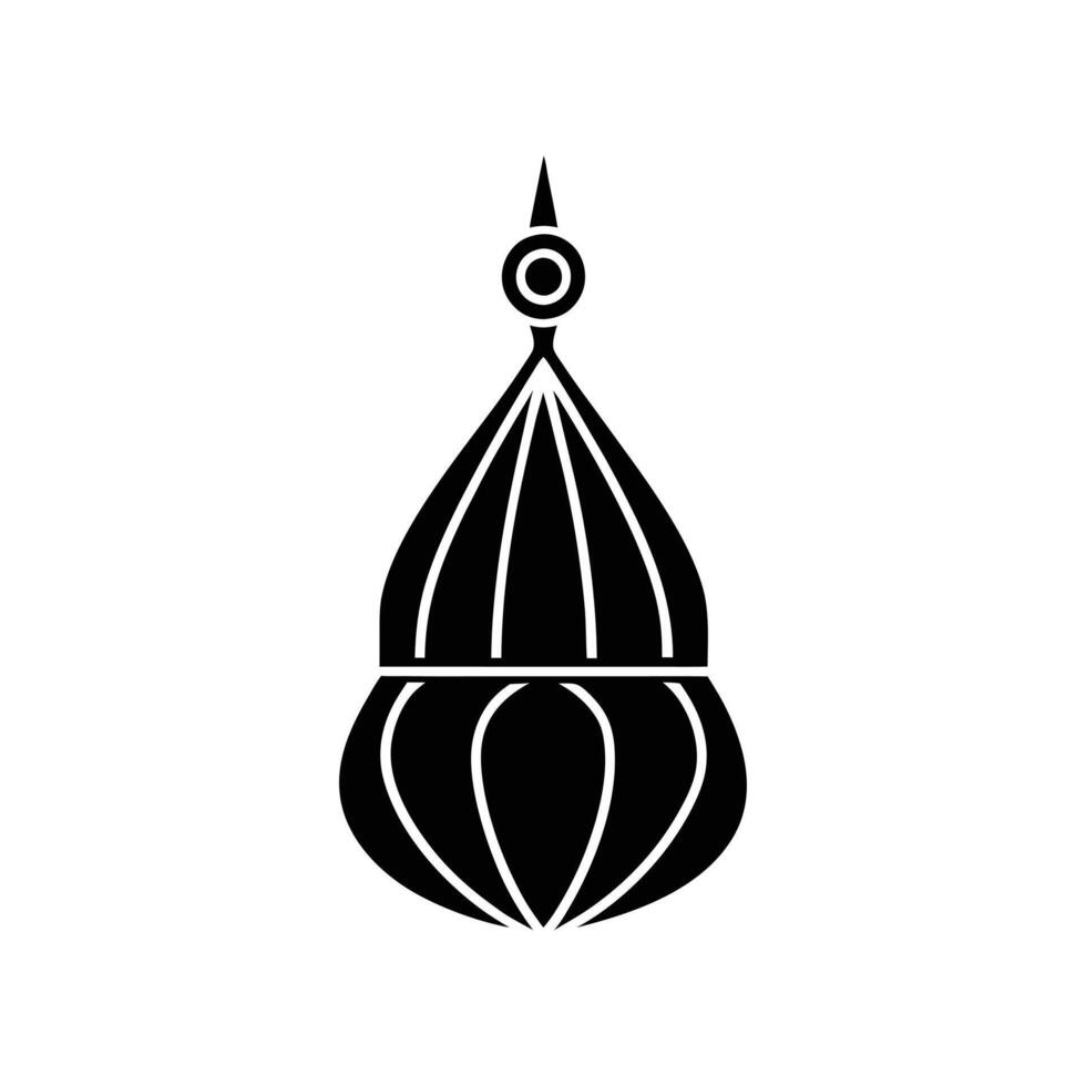 A black and white illustration of a bell vector