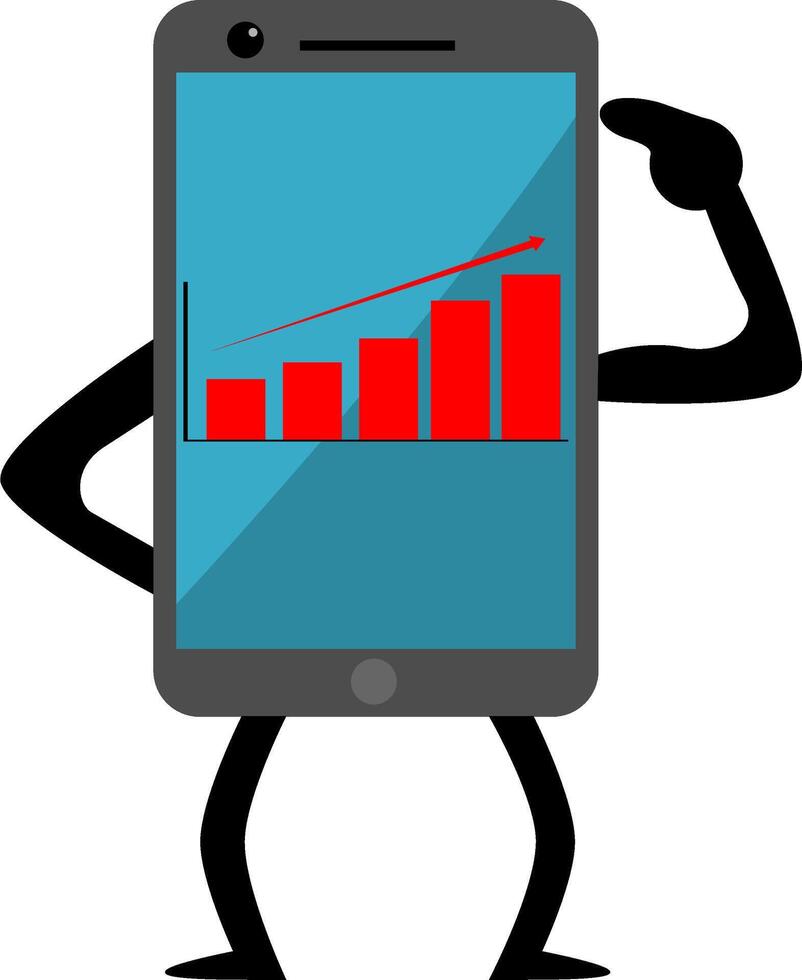 Mobile marketing trends for 2018 vector