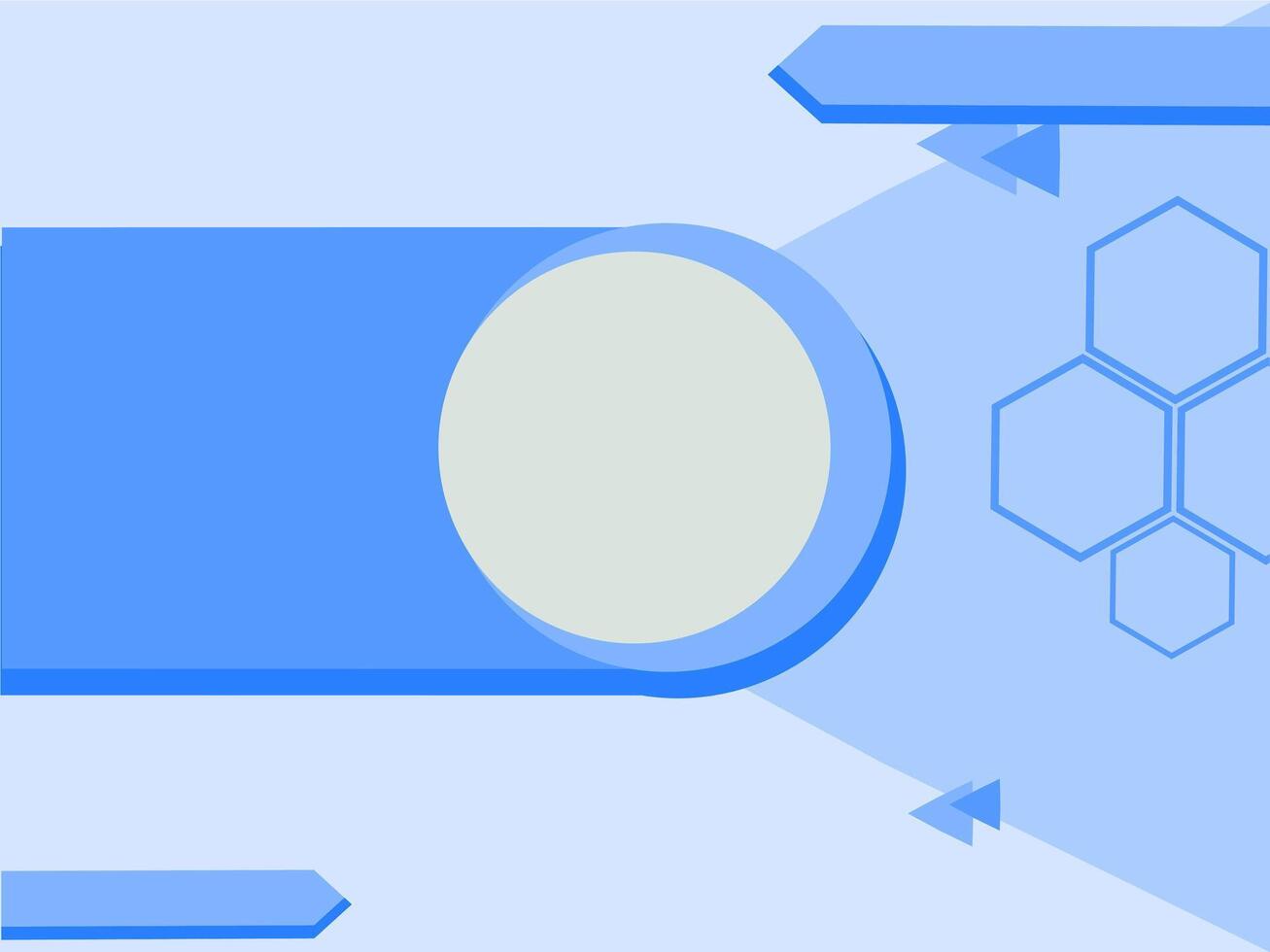 A blue pipe with a white circle in the middle vector