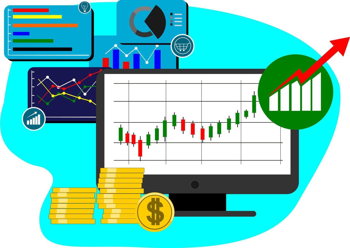 Forex trading tips for beginners vector