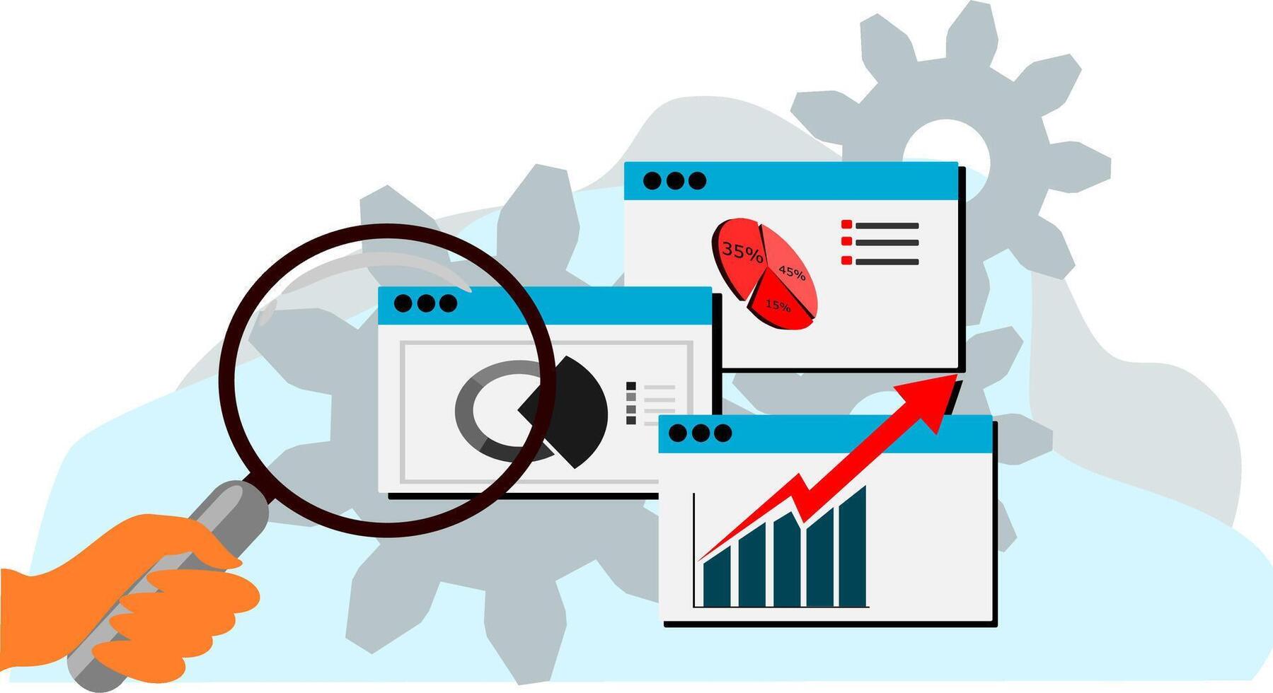 Search engine optimization vector