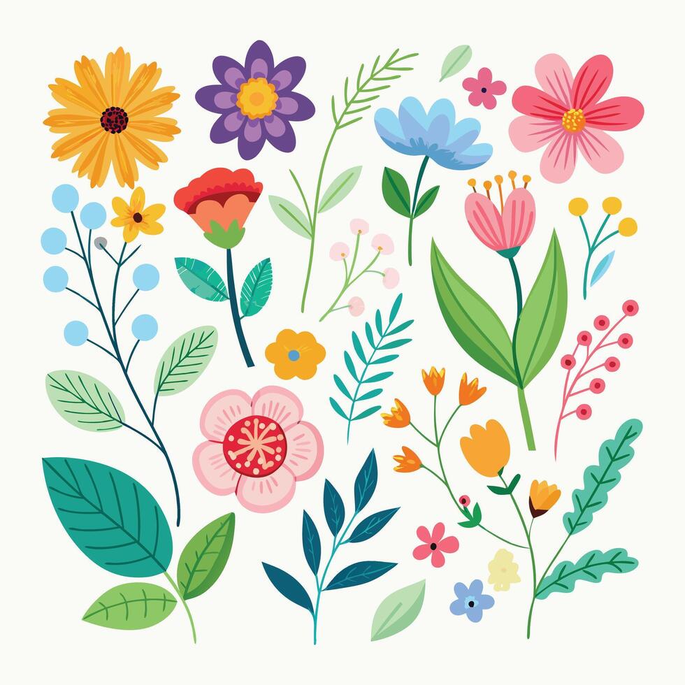 Fabulous Florals A Bloom vector