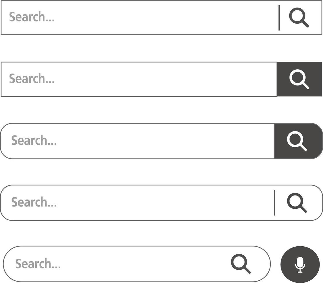 Search box icon element design for templates. 53928570 Vector Art at ...