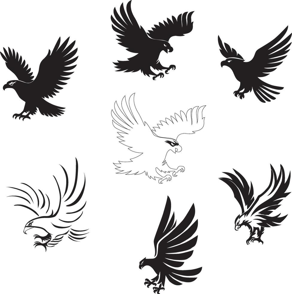 Eagle Creative Logo vector