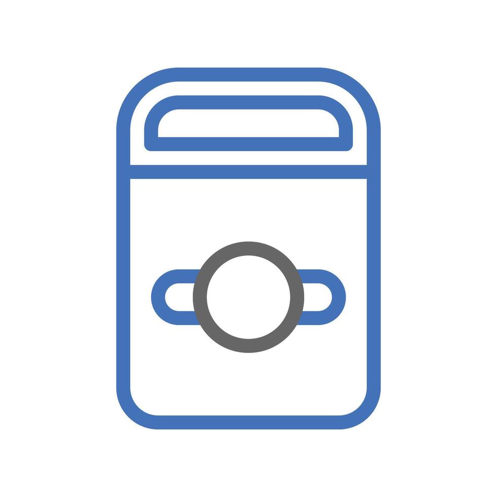 Trash can icon. Concept of waste management, recycling, and environmental protection. vector