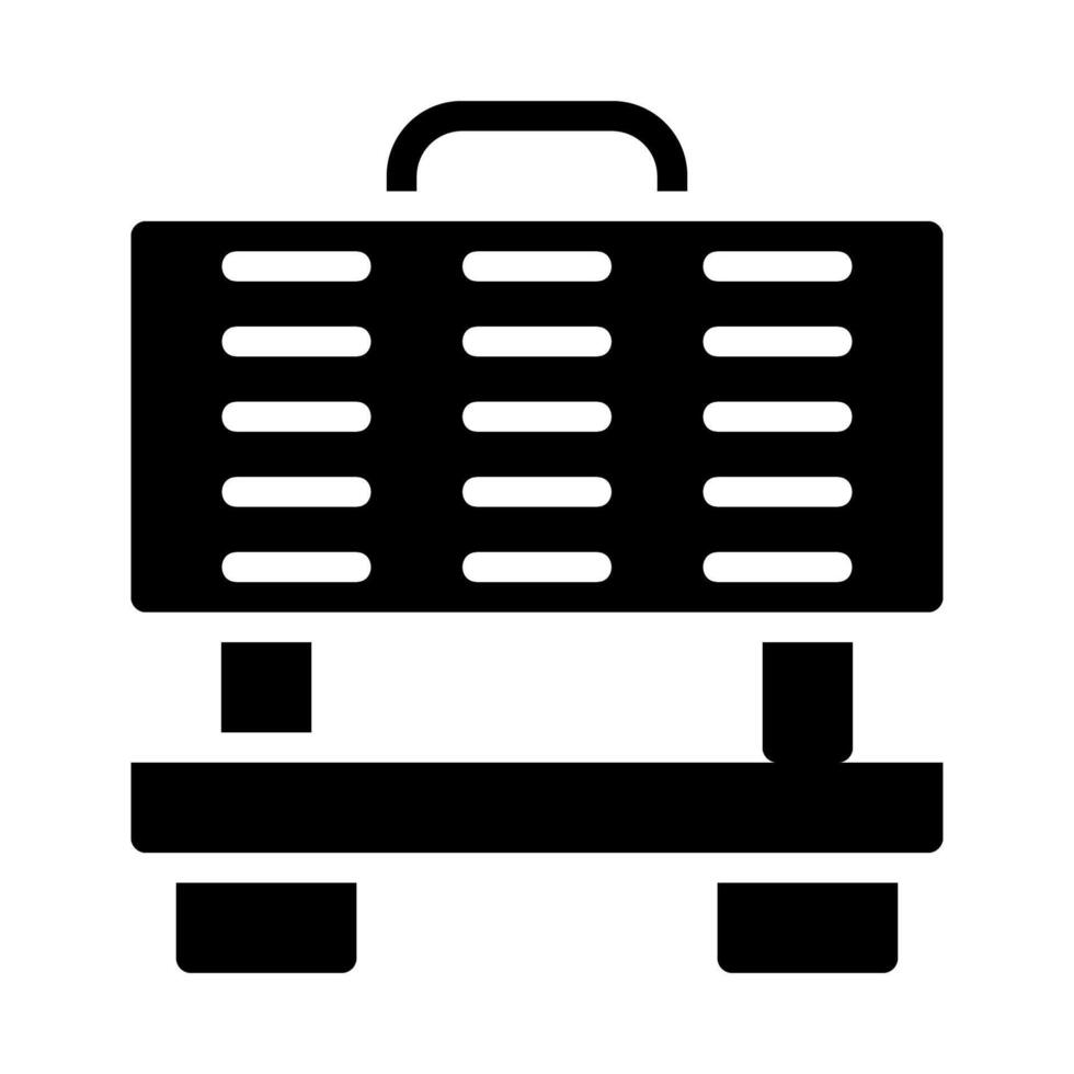 Barbecue grill icon. Concept of outdoor cooking and summer recreation. vector