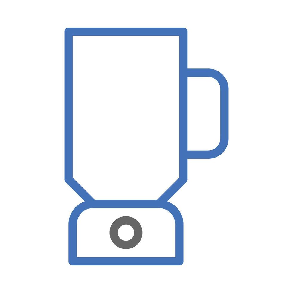 Blender icon for kitchen appliance. Concept of cooking, blending, and mixing. vector