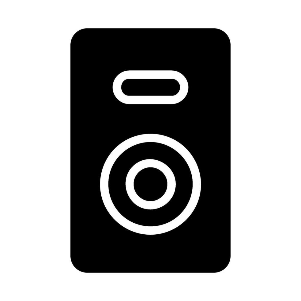 Speaker icon. Concept of music, sound, and audio. vector